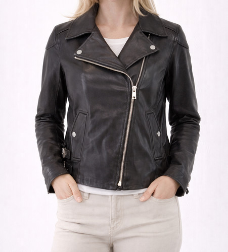 Lederjacke belstaff schwarz - lederjacke,