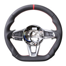 Mazda Lenkrad MX 5 Abgeflacht Neu Beziehen 12 Uhr Markierung rot Naht rot 57155