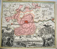 Frankfurt mit ihrem Gebiet