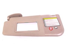 Sonnenblende Fiat Punto 199 links mit Spiegel hellgrau linke Seite KFZ