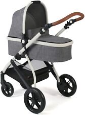 CHIC4BABY Kombi Kinderwagen TORRE Grau Melange 67x89x111cm