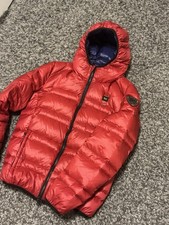 Blauer USA Daunenjacke Rot Gr