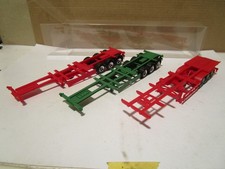 HERPA     ---    3 x  verschiedene Container-Trailer