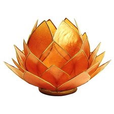 Großer Lotus Teelichthalter