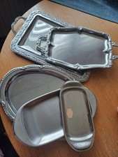 5 Servierplatten verschiedene