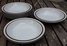 6 Suppenteller, Thomas Scandic, Durchmesser ca. 19 cm