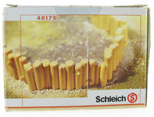 SCHLEICH 40175 Holz Palisade Zaun Mauer in OVP Zubehör für Bauernhof Zoo Tiere