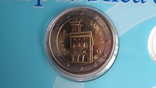 2 Euro Kursmünze San Marino