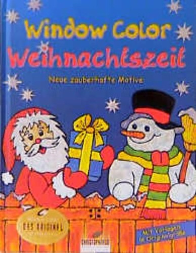 Window color weihnachtszeit - window,