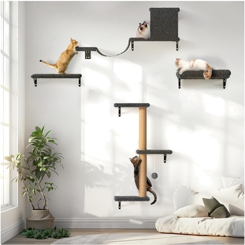 Katzen kletterwand set - katzen,