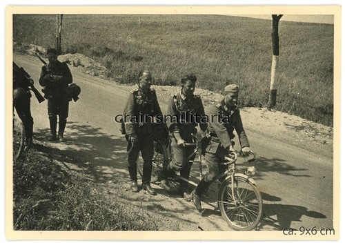 Orig foto offizier - foto, mit