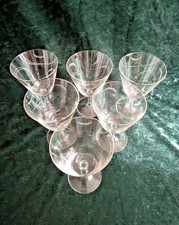 6 Weingläser Wein Glas 30er