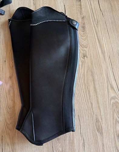 Steeds reitchaps leder schwarz - steeds,
