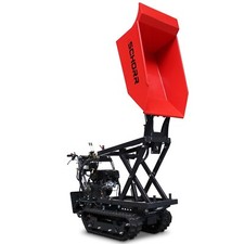 SCHORR [PRO] Minidumper Benzin Schubkarre Mulde Hochkipper Hydraulik Dumper