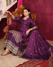 Hochzeit Kleidung Indisch Bollywood Salwar Kameez Party Pakistaner Kleid Anzug