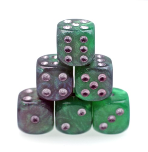 Rpg würfel mm emerald - 6, 16