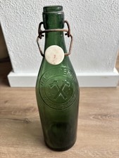 Uralte Bierflasche - 1 Liter - Hackerbräu - Hacker - Brauerei - München - RAR