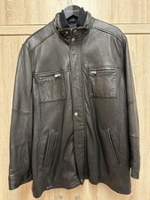 Engbers Herren Lederjacke Schwarz Gr. 56 Echtes Leder | 1. Hand | TOP