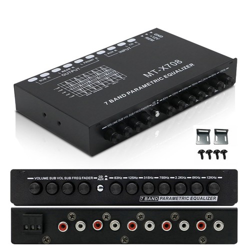 Band equalizer car audio - equalizer, 12v
