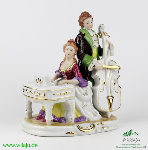 Sammler porzellan figur rokoko - porzellan,