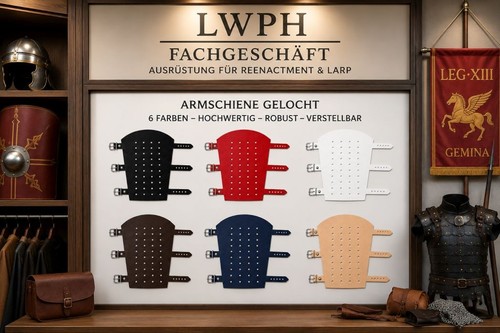 Große leder armschiene - leder,