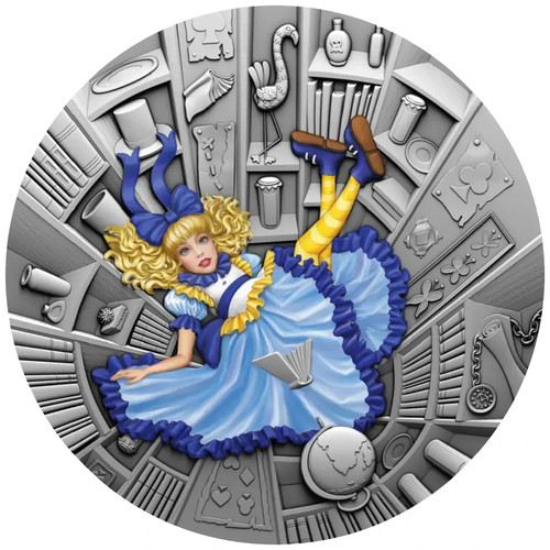 Silbermünze blue fairy - silbermünze, tale