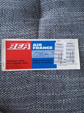 BEA /AIR FRANCE Flugschein -