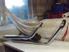 Kawasaki VN 1500 VNT50D EZ96 Auspuff Anlage komplett Krümmer Sammler Hitzeschutz