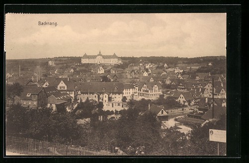 Ansichtskarte backnang - ansichtskarte,