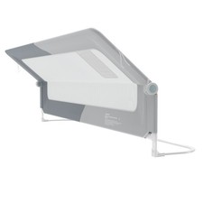 Bettgitter Rausfallschutz Bett Höhenverstellbar Zusammenklappbar, Spleißen Grau