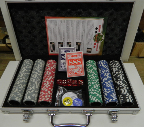 Poker set aluminiumkoffer - im,