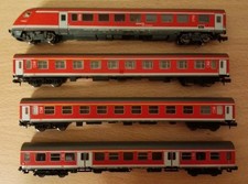 Modelleisenbahn Spur N Konvolut Regionalbahnwagen  mit Steuerwagen