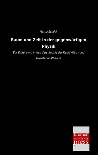 Moritz schlick raum - moritz, zeit