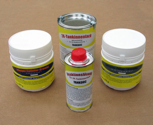 Tankversiegelung set teilig - set, 4-teilig