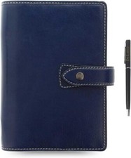 FIlofax Malden Navy Leather
