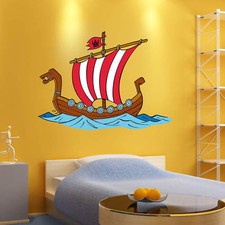 Wandtattoo wikingerschiff - wandtattoo,