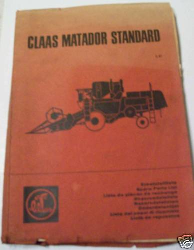 Claas mähdrescher matador - claas,