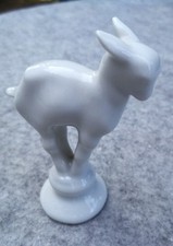 kleine Rosenthal Kunstabteilung Selb Porzellan - Figur  Ziegenbock / Ziege