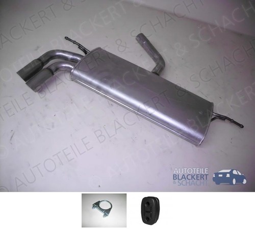 Auspuff endtopf anbauteile - +,