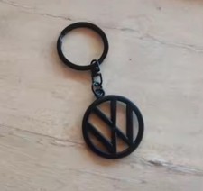 VOLKSWAGEN VW Schlüsselanhänger Schwarz 000087010BN