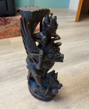 Vintage Bali Holzfigur 1950er