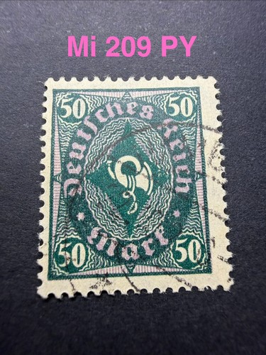 Deutsches reich minr 209 py - deutsches,