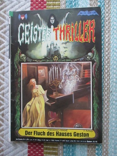 Geister thriller heft - geister-thriller, 13