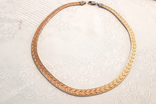 Collier Silber mit Rotgold