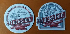 2 Bierdeckel Duckstein