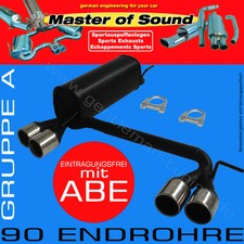 MASTER OF SOUND SPORTAUSPUFF DUPLEX FÜR CITROEN C1