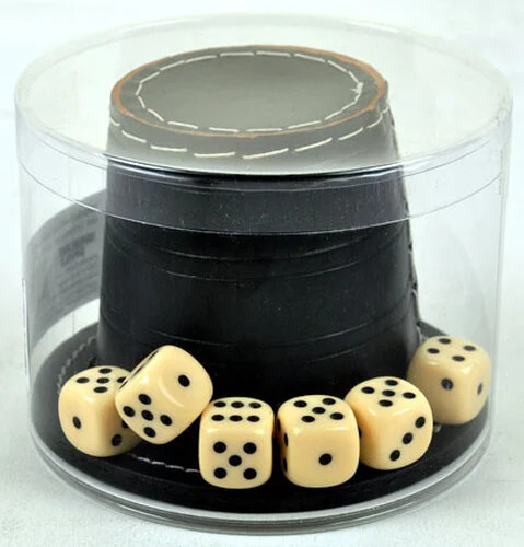Spiel riesen würfelbecher mit - spiel, riesen-würfelbecher