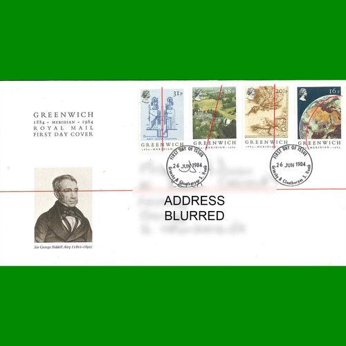 Fdc greenwich meridian - fdc,
