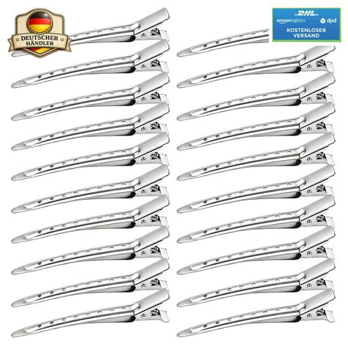 Haarclips stück alligator - 24,