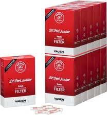 1.000x Dr. Perl Junior 9mm Aktivkohlefilter 10x100er Schachtel Jubox Vauen